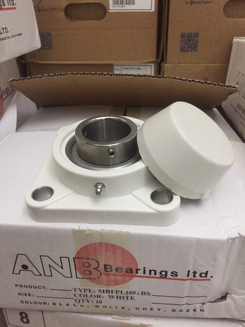 Vòng bi gối vỏ nhựa ruột inox ANB MUCFPL205